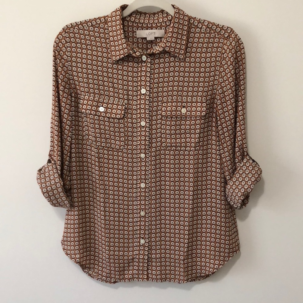 |SOLD| LOFT blouse 😍